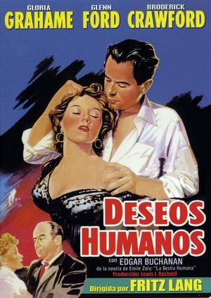 Poster Deseos humanos 1954