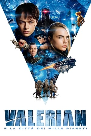 Poster Valerian e la città dei mille pianeti 2017