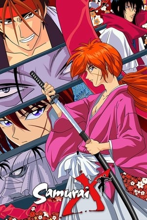 Poster Kenshin, el Guerrero Samurái Temporada 3 El juego de Snaider, la destrucción de los caballeros negros 1998