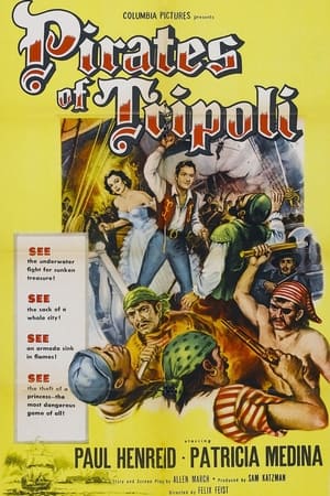 Poster Pirates of Tripoli 1955