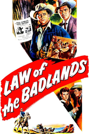 Poster Law of the Badlands 1951
