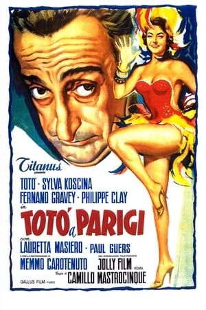 Poster Totò a Parigi 1958