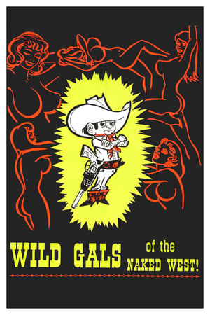 Poster Wilde Mädchen des nackten Westens 1962