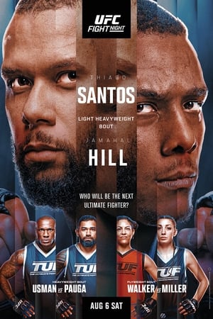 Poster UFC on ESPN 40: Santos vs. Hill 2022