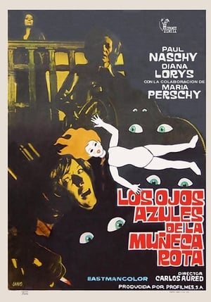 Poster Les Yeux bleus de la poupée cassée 1974