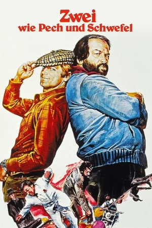 Poster Zwei wie Pech und Schwefel 1974
