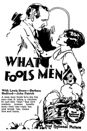 Poster What Fools Men 1925