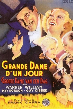 Poster Grande dame d'un jour 1933