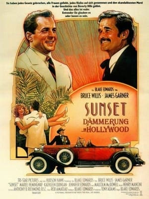 Poster Sunset - Dämmerung in Hollywood 1988