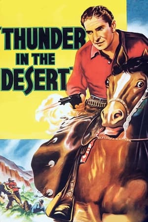 Poster Thunder in the Desert 1938