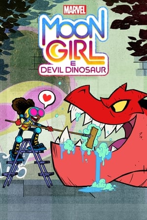 Poster Moon Girl e Devil Dinosaur 2023