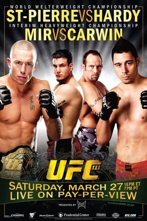 Poster UFC 111: St-Pierre vs. Hardy 2010