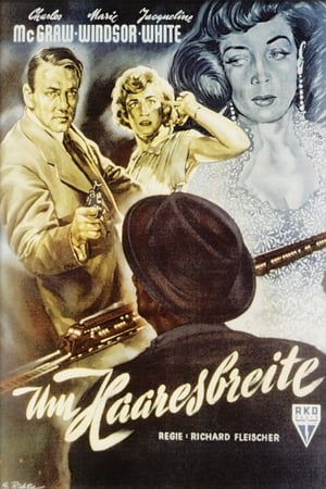 Poster Um Haaresbreite 1952