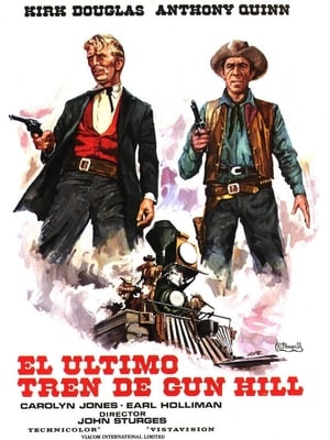 Poster El último tren de Gun Hill 1959