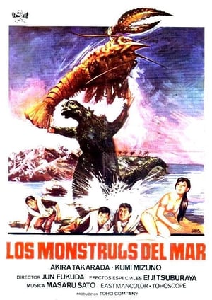 Poster Los monstruos del mar 1966