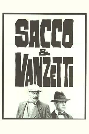 Poster Sacco & Vanzetti 1971