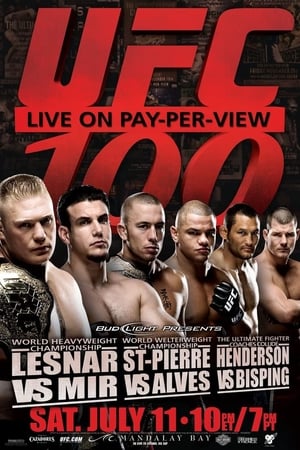 Poster UFC 100: Lesnar vs. Mir 2 2009