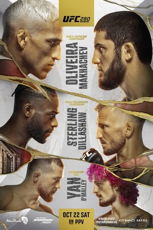 Poster UFC 280: Oliveira vs. Makhachev 2022