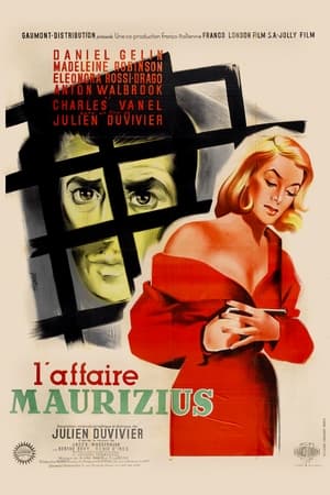 Poster L'Affaire Maurizius 1954