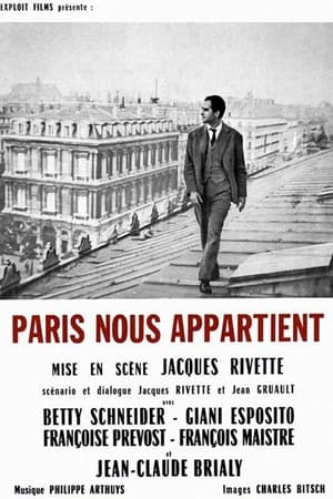 Poster Paris nous appartient 1961