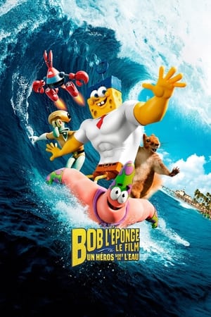 Poster Bob l'éponge, le film : Un héros sort de l'eau 2015