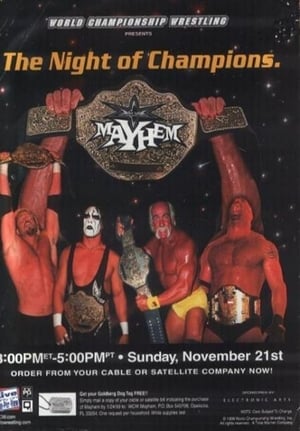 Poster WCW Mayhem 1999 1999