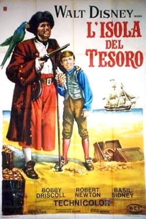 Poster L'isola del tesoro 1950