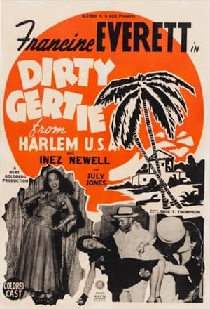 Poster Dirty Gertie from Harlem U.S.A. 1946