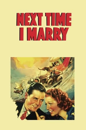 Poster Next Time I Marry 1938