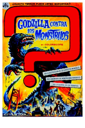 Poster Godzilla contra los monstruos 1964