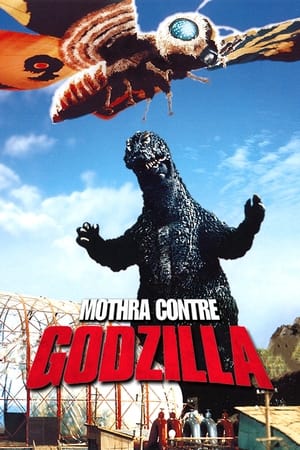 Poster Mothra contre Godzilla 1964