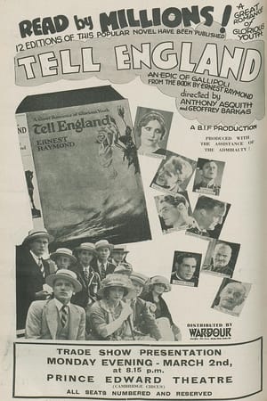 Poster Tell England 1931