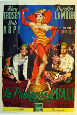 Poster La principessa di Bali 1953