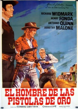 Poster El hombre de las pistolas de oro 1959