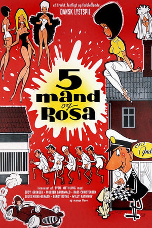 Poster 5 mand og Rosa 1964