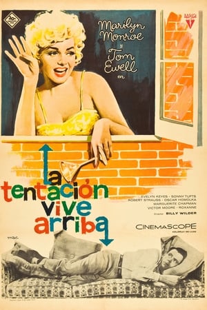 Poster La tentación vive arriba 1955