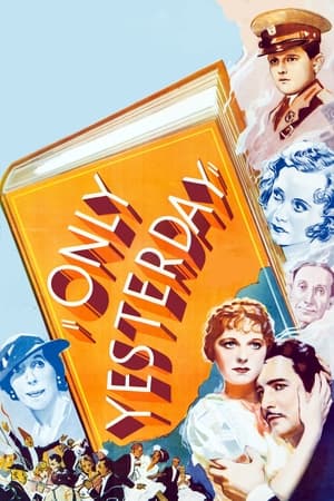 Poster Only Yesterday 1933