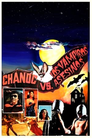 Poster Chanoc y El Hijo del Santo contra los vampiros asesinos 1983