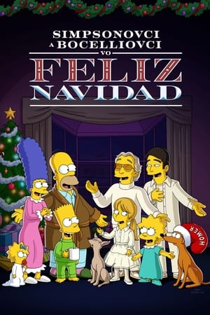 Poster Simpsonovci a Bocelliovci vo Feliz Navidad 2022