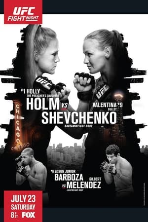 Poster UFC on Fox 20: Holm vs. Shevchenko 2016
