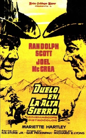 Poster Duelo en la alta sierra 1962