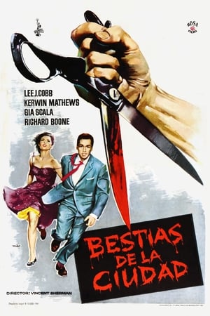 Poster Bestias de la ciudad 1957