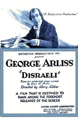Poster Disraeli 1921