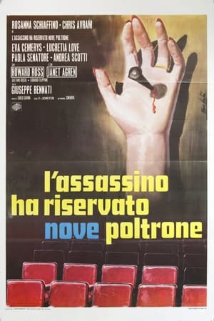 Poster L'assassino ha riservato nove poltrone 1974