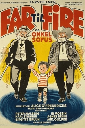 Poster Far til fire og Onkel Sofus 1957