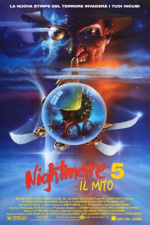Poster Nightmare 5 - Il mito 1989