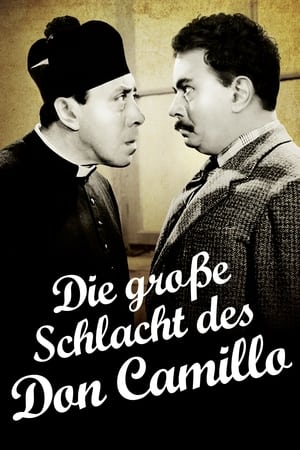 Poster Die große Schlacht des Don Camillo 1955