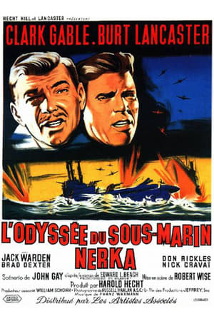 Poster L'Odyssée du sous-marin Nerka 1958