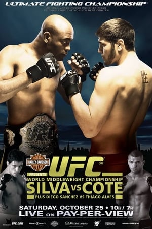 Poster UFC 90: Silva vs. Cote 2008