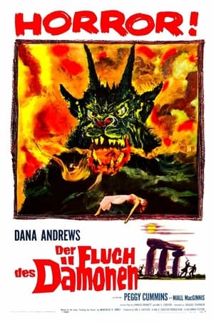 Poster Der Fluch des Dämonen 1957